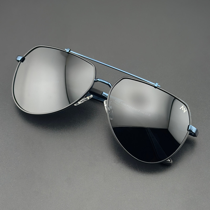 عینک آفتابی خلبانی (Aviator) مردانه آلبرت وگ مدل 6322C102-P101 Polarized Avantgarde Visionary