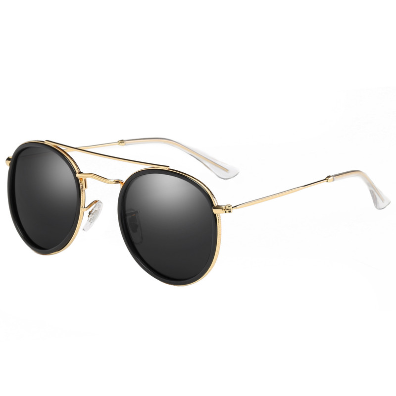 عینک آفتابی گرد مدل 0915 Amber Obsidian