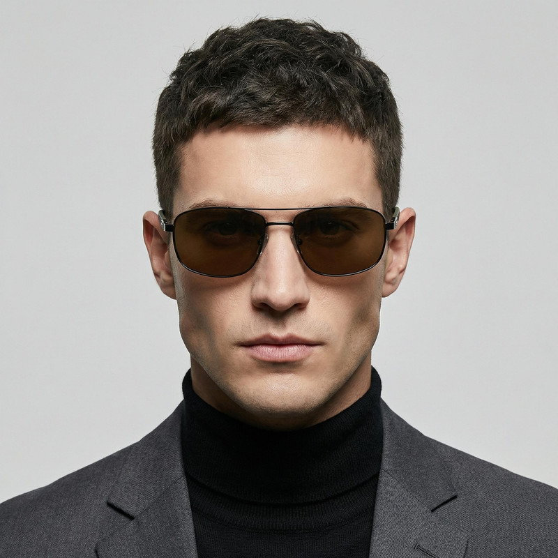 عینک آفتابی خلبانی (Aviator) آلبرت وگ مدل 6313C04-P130 Polarized Avantgarde Visionary