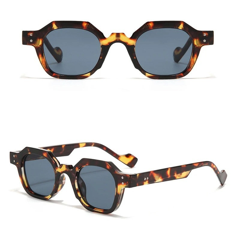 عینک آفتابی گرد زنانه مدل SZ 2002 Leopard