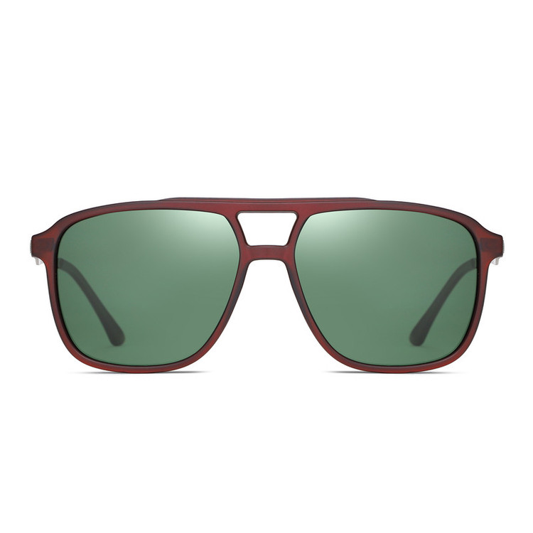 عینک آفتابی خلبانی (Aviator) مدل TR3301C32-P25 Polarized Hunter Sangria