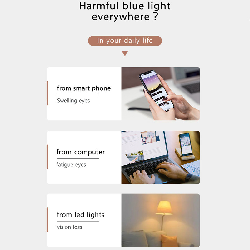 عینک محافظ چشم مدل TR2332C315-P81 Anti Blue Light