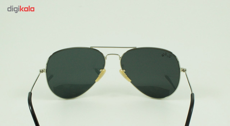 عینک آفتابی خلبانی مدل Aviator Large Metal Silver Grey