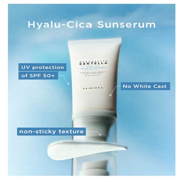 کرم ضد آفتاب بدون رنگ سنتلا، 50 SPF، مدل 1004، مناسب پوست حساس، نرمال و خشک و حجم 50 میلیلیتر، محافظت کننده در برابر اشعه UVA و UVB، بدون تست حیوانی، ++++PA، آبرسان، ضد التهاب، با ماندگاری 3 ساعته