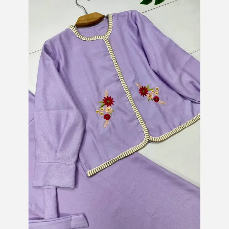 کت و سارافن همتا جنس اطلس شاین دار فری سایز