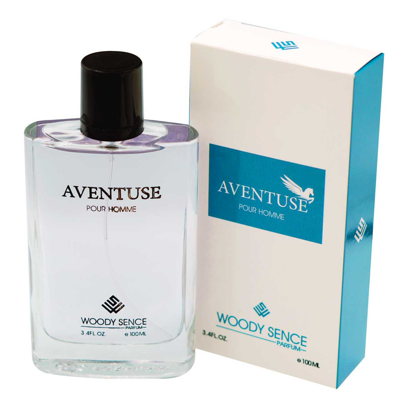 ادو پرفیوم مردانه وودی سنس مدل Aventuse حجم 100 میلی لیتر