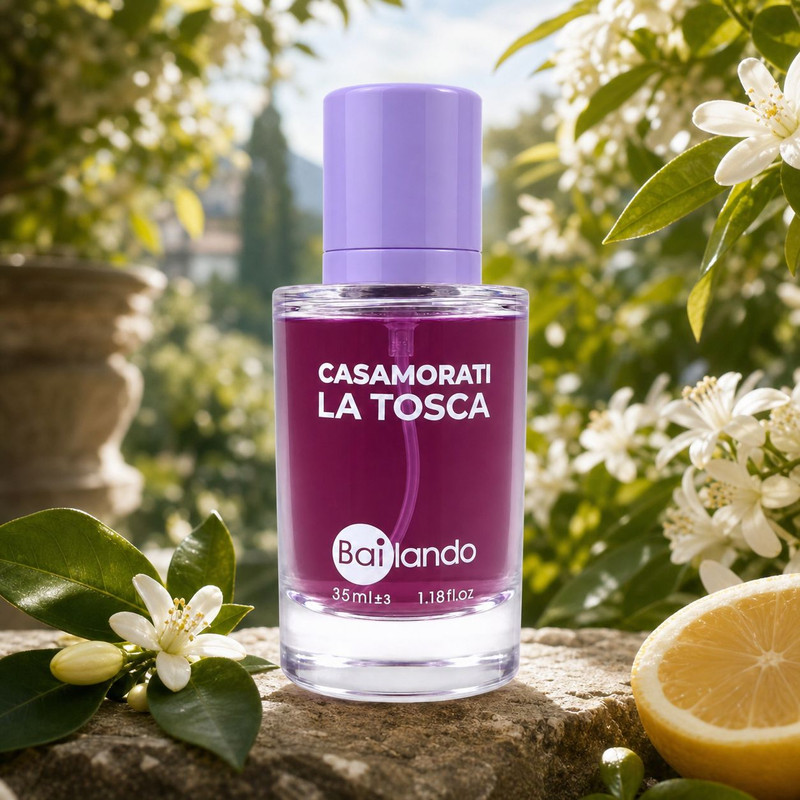 عطر جیبی زنانه بایلندو مدل La Tosca NB با رایحه شیرین و گلی حجم 35 میلی لیتر