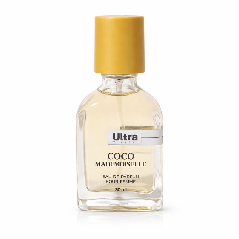 عطر جیبی زنانه اولترا ویرچوآل مدل Coco Mademoiselle با رایحه خنک حجم 30 میلی‌لیتر