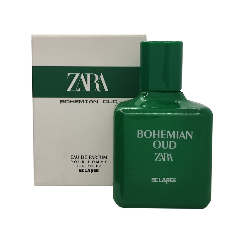 ادوپرفیوم مردانه اسکلاره مدل Bohemian Oud zara با رایحه شیرین حجم 100 میلی لیتر