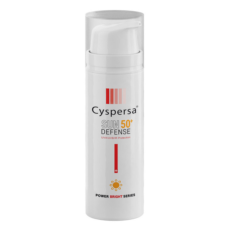 کرم ضدآفتاب بیرنگ سیسپرسا SPF50 مدل ضدلک مناسب انواع پوست، حجم 50 میلیلیتر