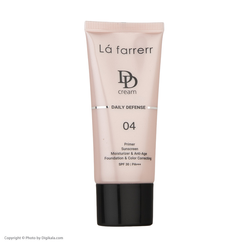 دی دی کرم رنگی لافارر SPF30 مدل 04 مناسب انواع پوست حجم 33 میلی لیتر