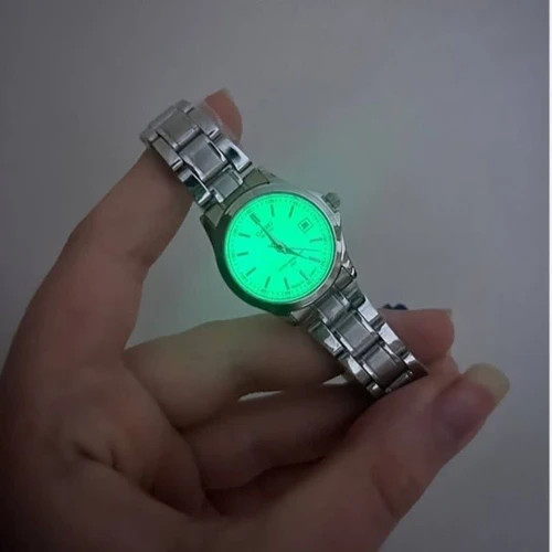 ساعت کاسیو زنانه صفحه شبتاب سبز