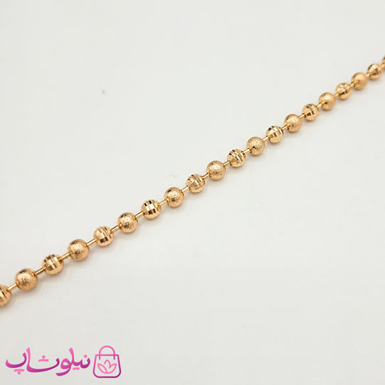 زنجیر زنانه ژوپینگ مدل آلبرنادو 50 سانت 4 میل کاملا شبیه طلا کد 5997