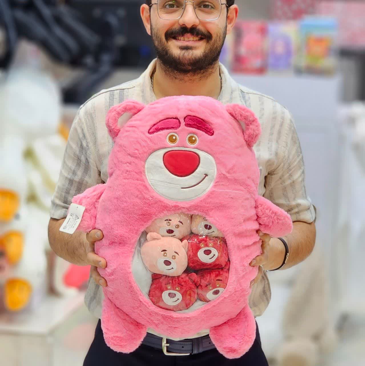 عروسک بالشتی حیوانات بچه دار