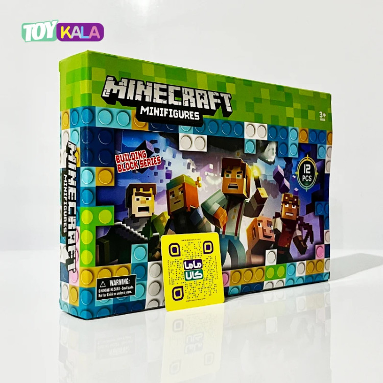مینی فیگور ماینکرفت 12 عدد مدل Building Block
