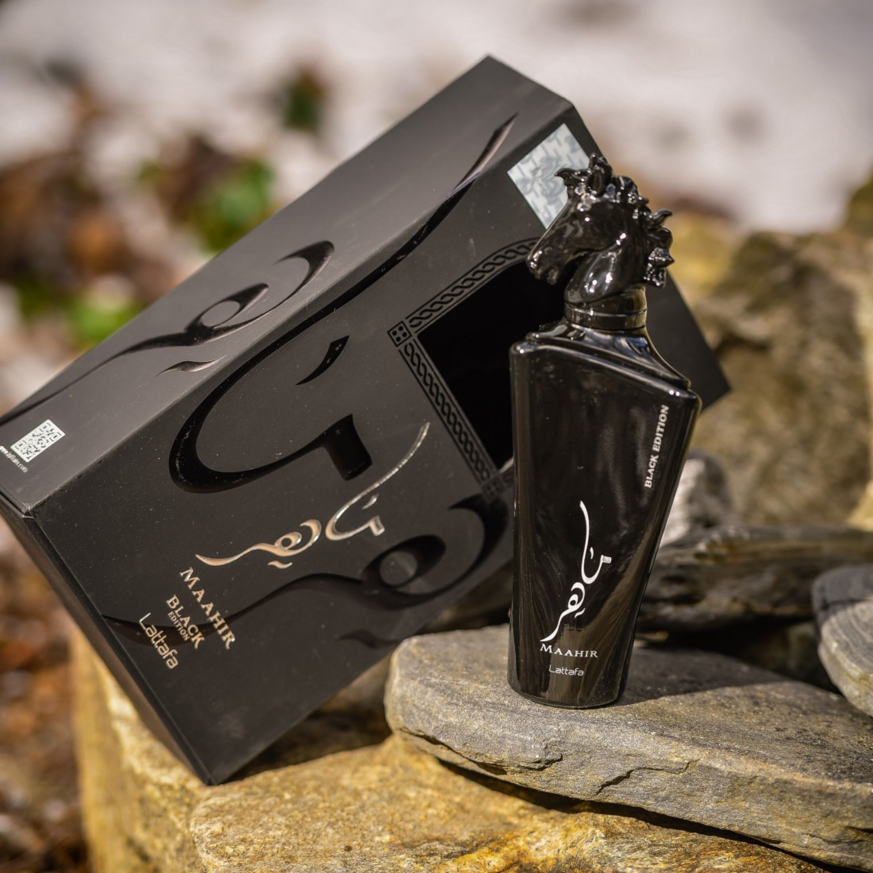 عطر  Lattafa Maahir Black