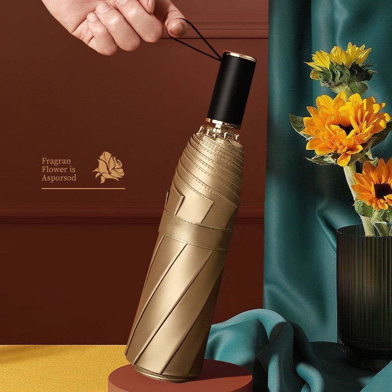 چتر 8 پره گلد ایر مدل نانو آبگریز طرح Spring قطر 100 سانتیمتر