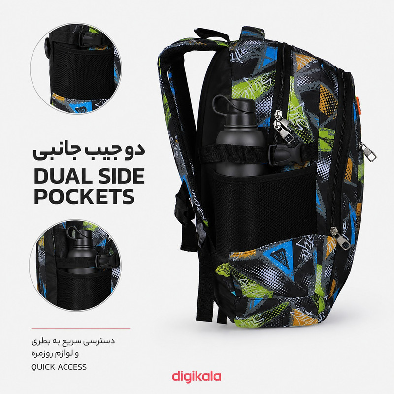 کوله پشتی توریث مدل CFH-150040 به همراه جامدادی