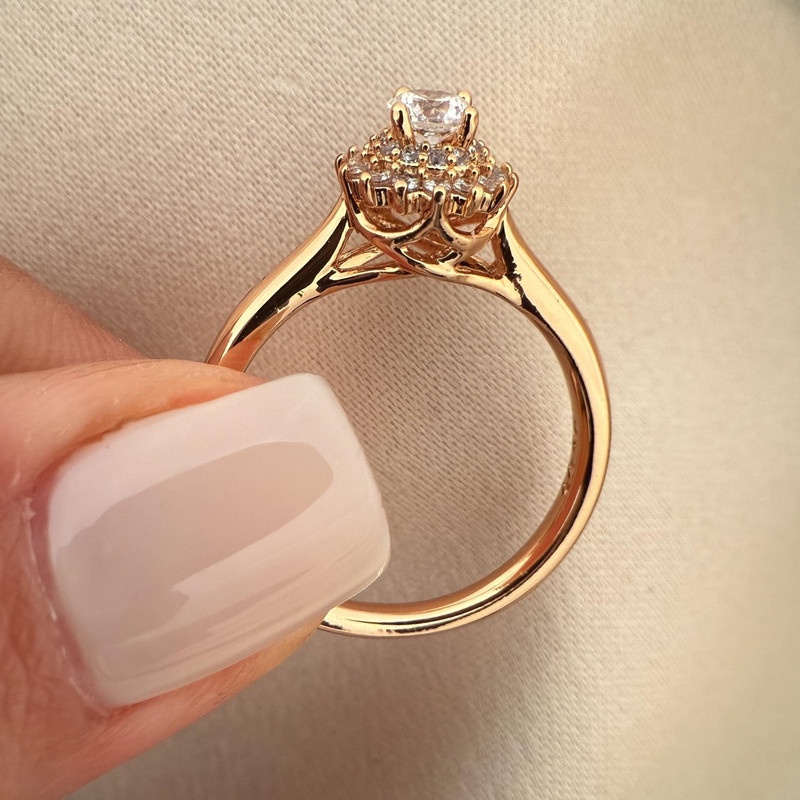 انگشتر زنانه ژوپینگ مدل R0052