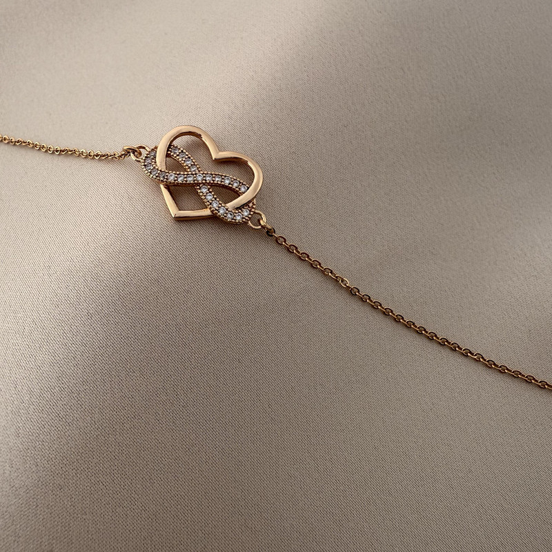 دستبند زنجیری زنانه ژوپینگ مدل X000875942
