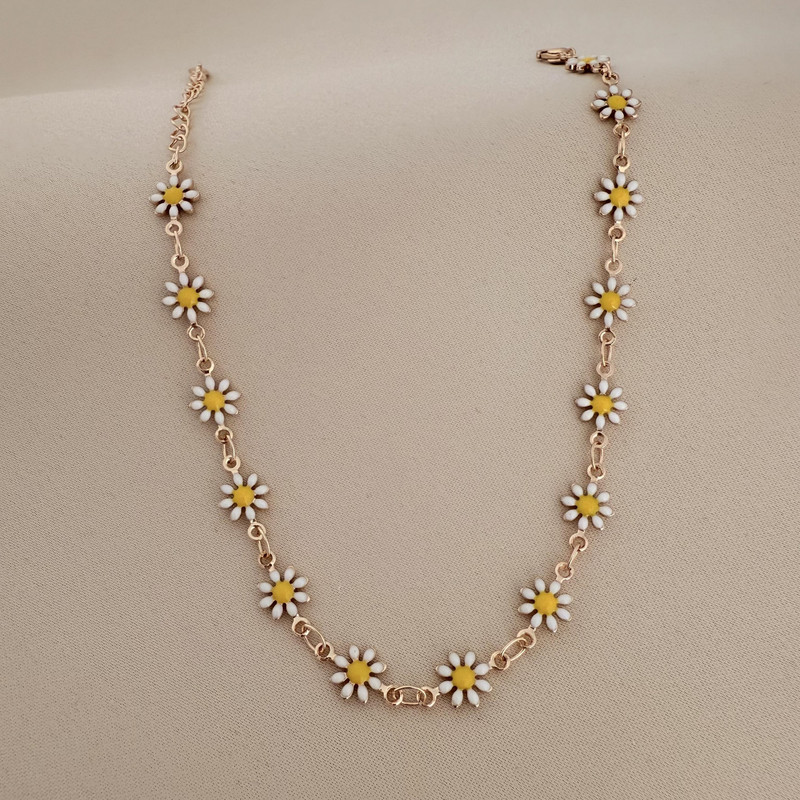 پابند زنانه وای اس ایکس طرح گل بابونه مدل Y003